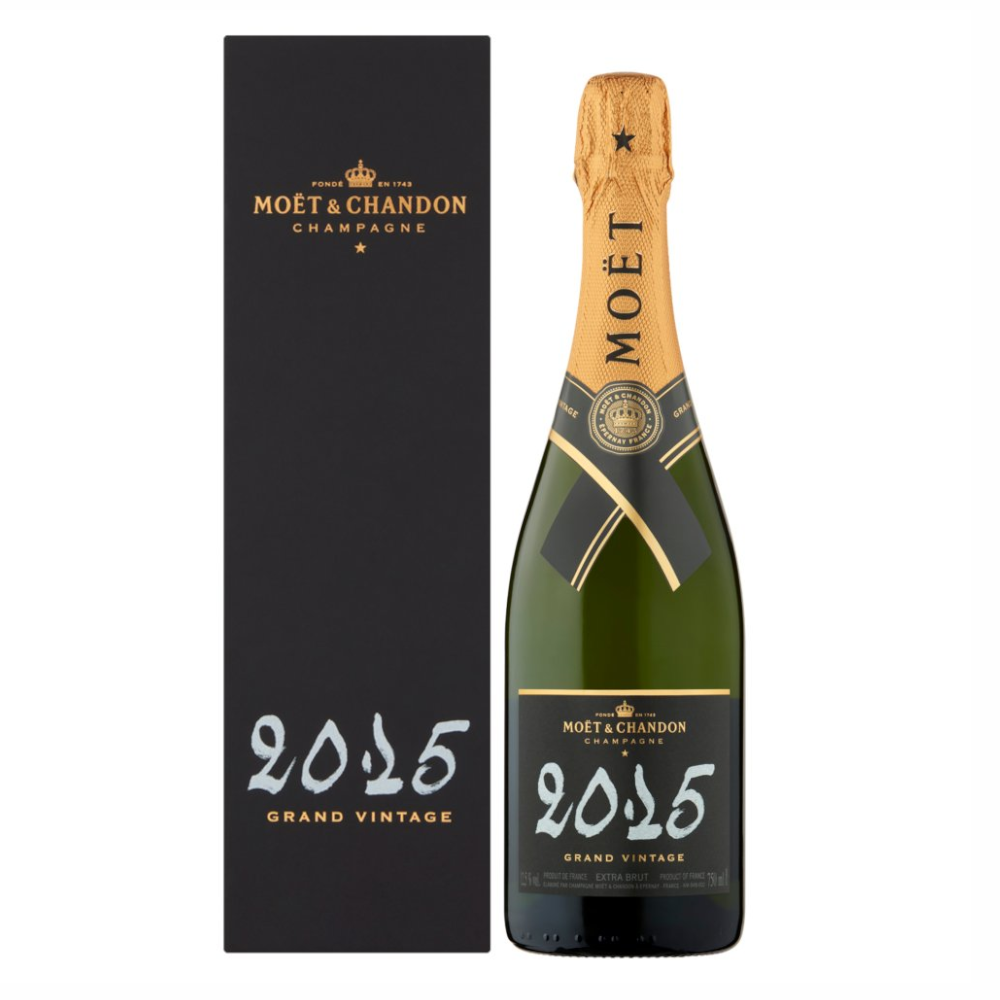 Szampan Moet & Chandon Grand Vintage 2015 12% białe wytrawne 750 ml kartonik