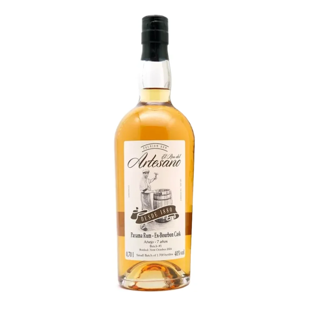 Rum El Ron Del Artesano 7 Anos Ex Bourbon Cask Finish 40% 700 ml