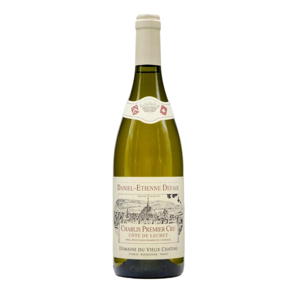 Wino Daniel-Etienne Defaix Chablis 1er Cru Côte de Lechet 2012  13% białe wytrawne 750 ml