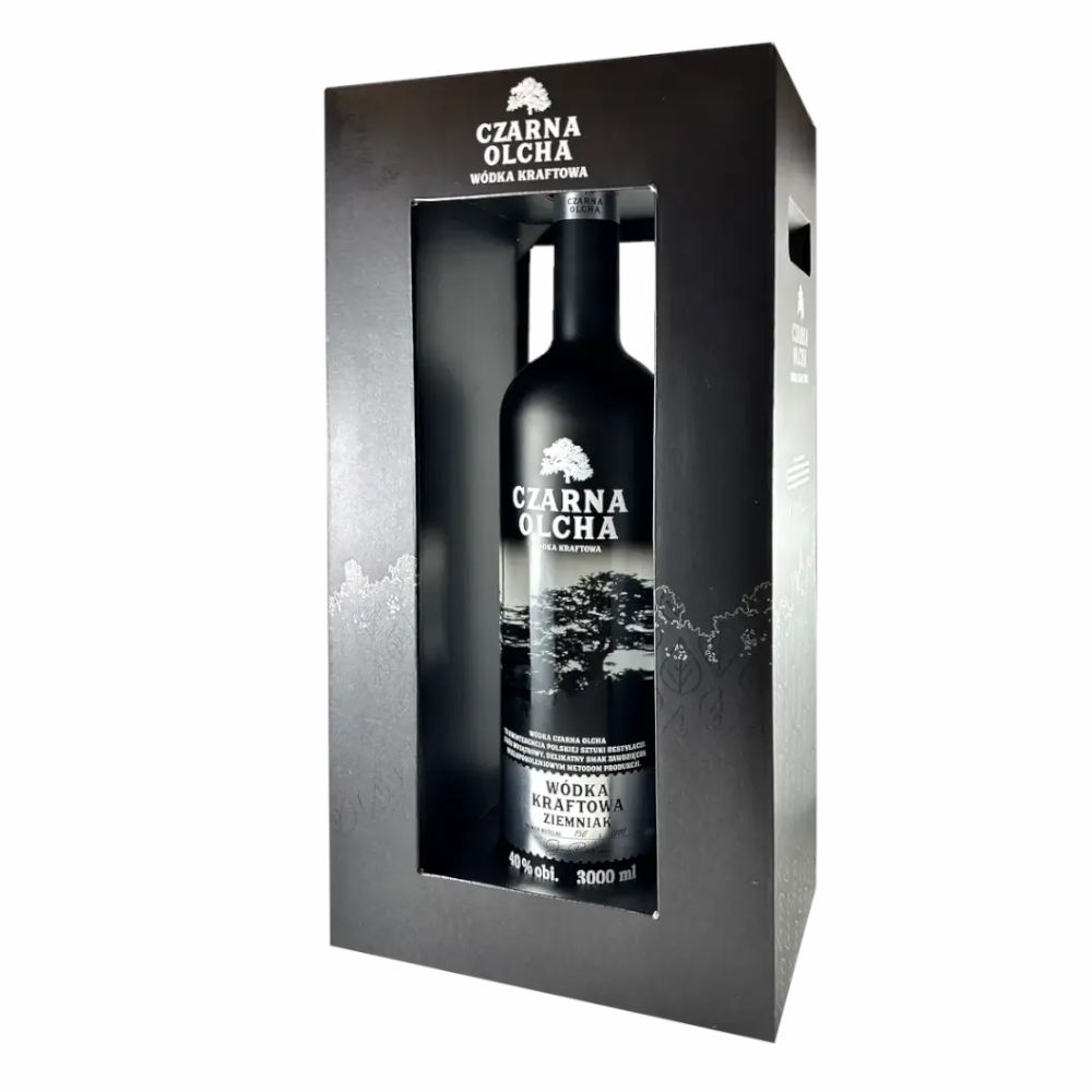 Wódka Czarna Olcha Wódka Kraft Ziemniak 40% 1750 ml kartonik