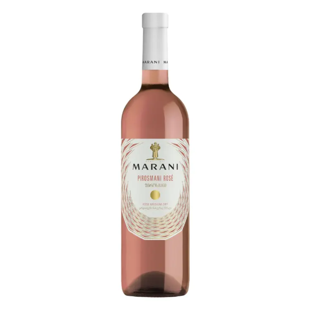Wino Marani Pirosmani różowe półwytrawne 750 ml