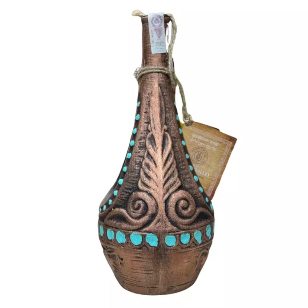 Wino Piwnice Kakheti Ceramika Łezka czerwone półsłodkie 750 ml