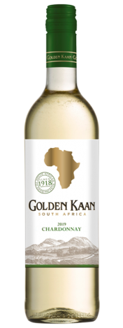 Wino Golden Kaan Chardonnay 13,5% białe wytrawne 750 ml