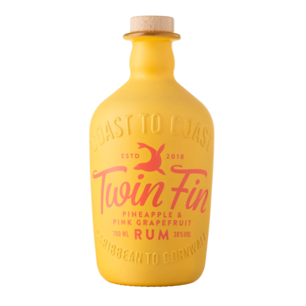 Rum Twin Fin Pineapple and Pink Grapefruit 38% 700 ml