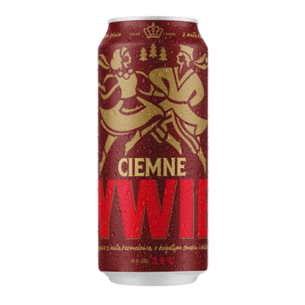 Piwo Żywiec Ciemne 3,8% 500 ml puszka