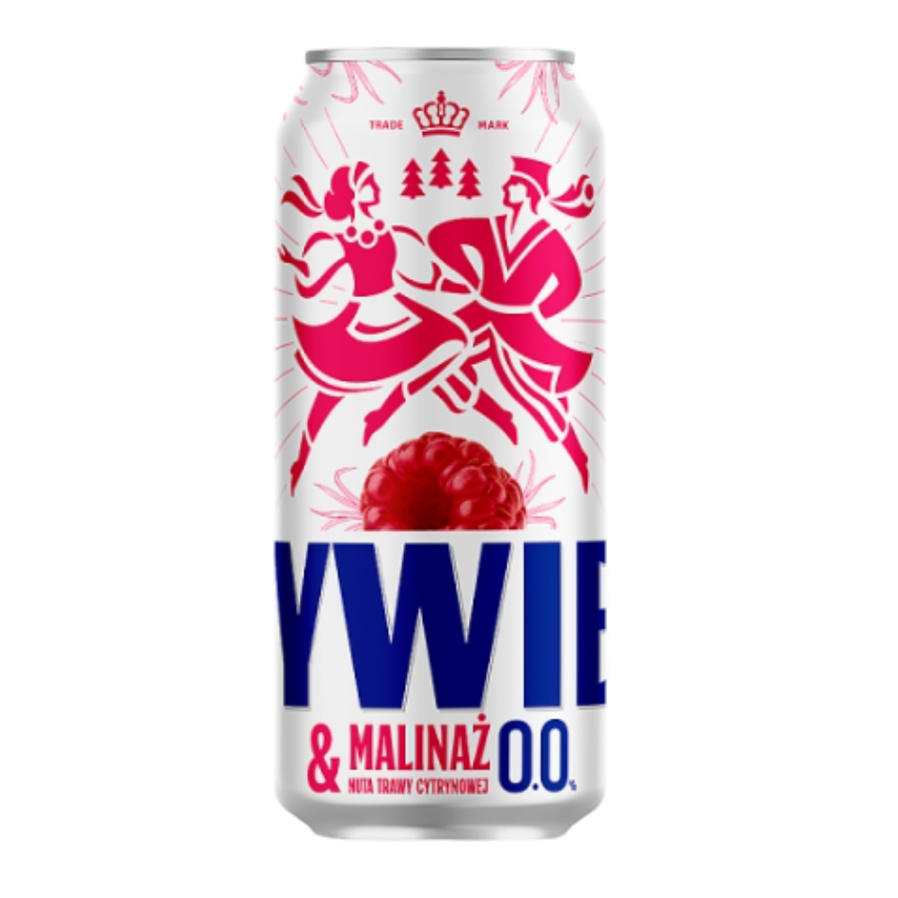 Piwo Żywiec Malinaż & nuta trawy cytrynowej Bezalkoholowe 0% 500 ml puszka