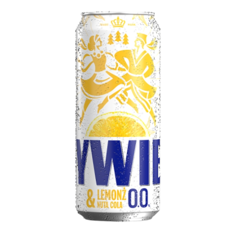 Piwo Żywiec Lemonż & nuta Cola Bezalkoholowe 0% 500 ml puszka