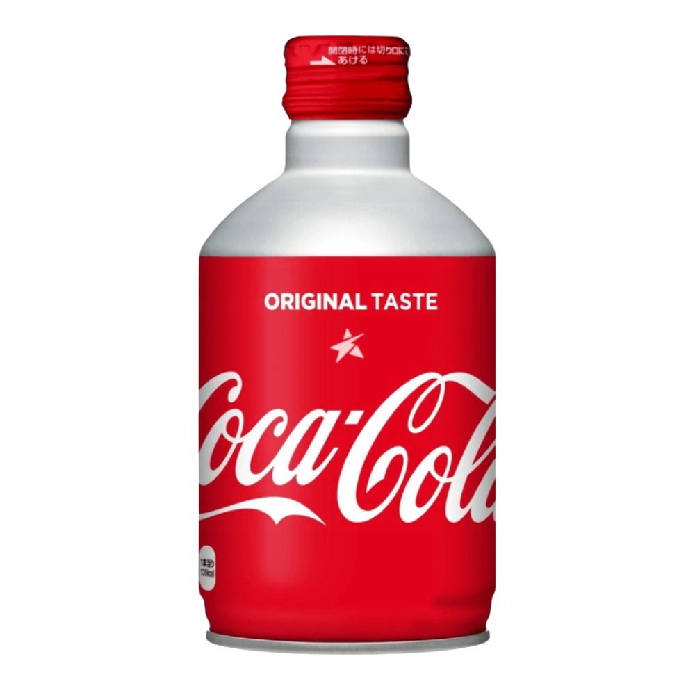 Napój Coca Cola Japan Metal Bottle 300 ml