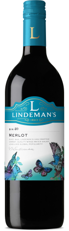 Wino Lindeman`s Bin 40 Merlot 13,5% czerwone wytrawne 750 ml