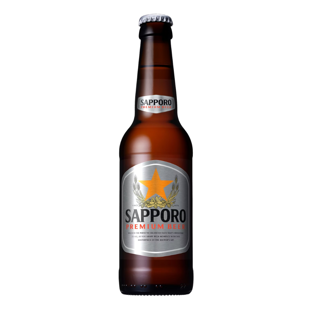 Piwo Sapporo Premium Lager 4,8% 330 ml