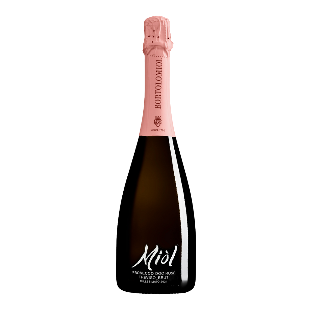 Wino Miol Rose Brut Millesimato 2020 11,5% różowe wytrawne750 ml