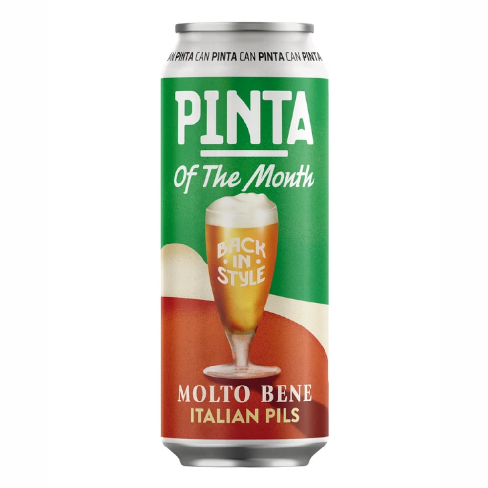Piwo Pinta Of The Month Molto Bene - Italian Pils 5,5% 500 ml puszka