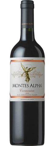 Wino Montes Alpha Carmenere 14,5% czerwone wytrawne 750 ml