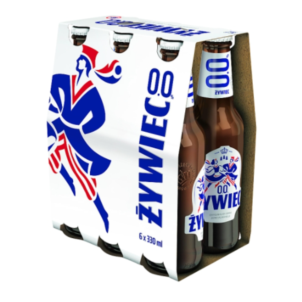Piwo Żywiec Bezalkoholowe 0% 330 ml 6-pak