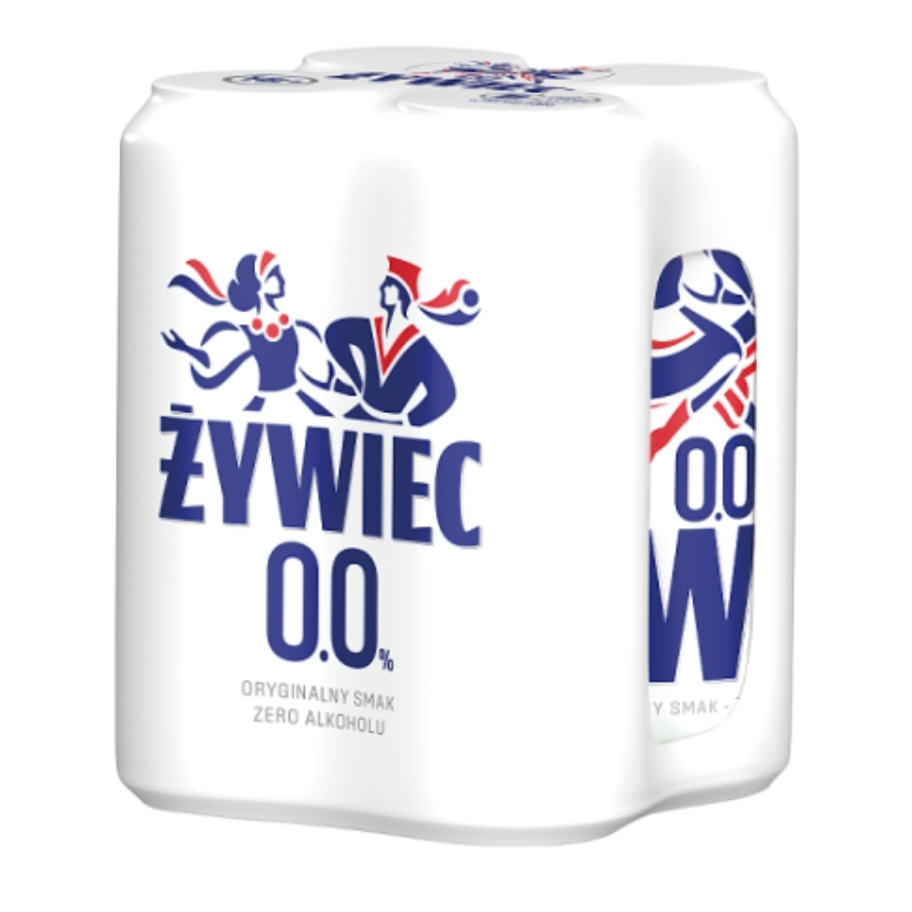 Piwo Żywiec Bezalkoholowe Bezalkoholowe 0% 500 ml 4-pak puszka
