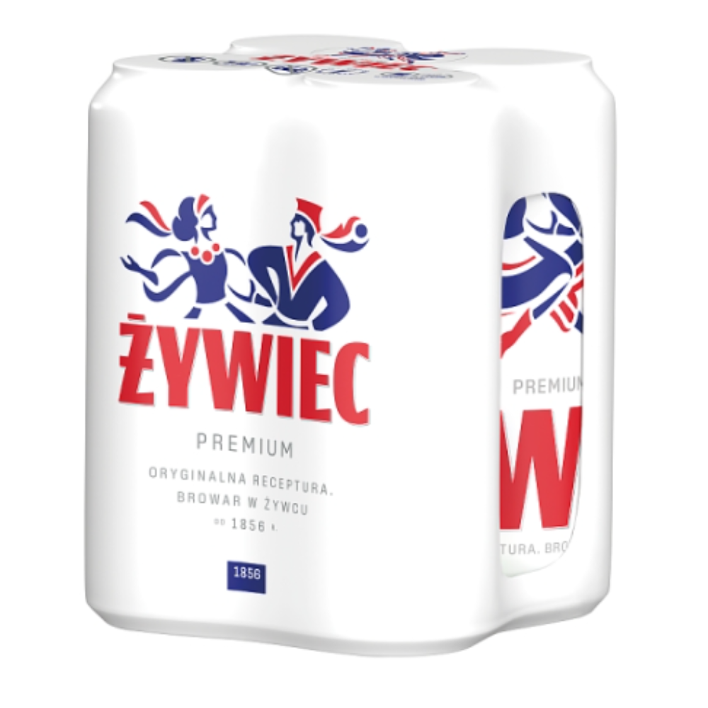 Piwo Żywiec 5,5% 500 ml 4 -pak puszka