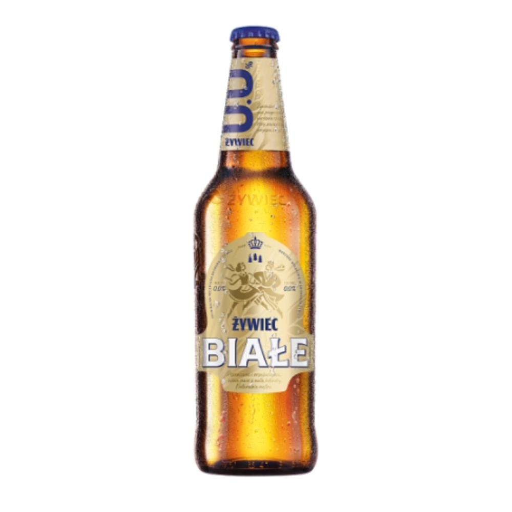 Piwo Żywiec Białe Bezalkoholowe 0% 500 ml