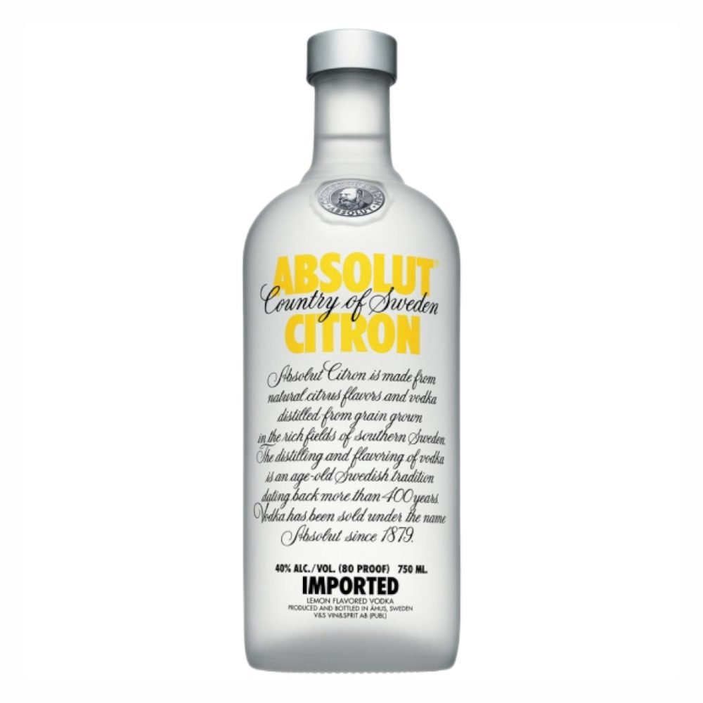 Wódka Absolut Citron 40% 700 ml