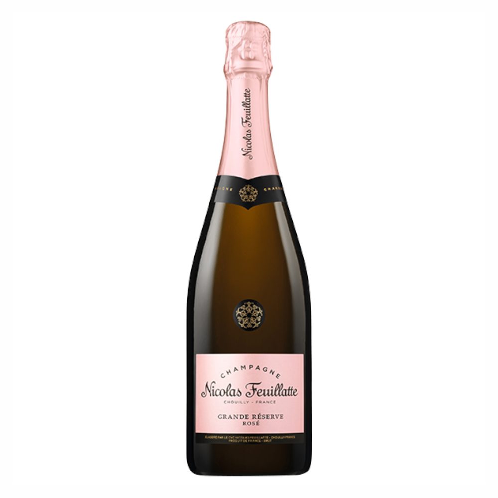 Szampan Nicolas Feuilatte Rose 12% różowe wytrawne 750 ml