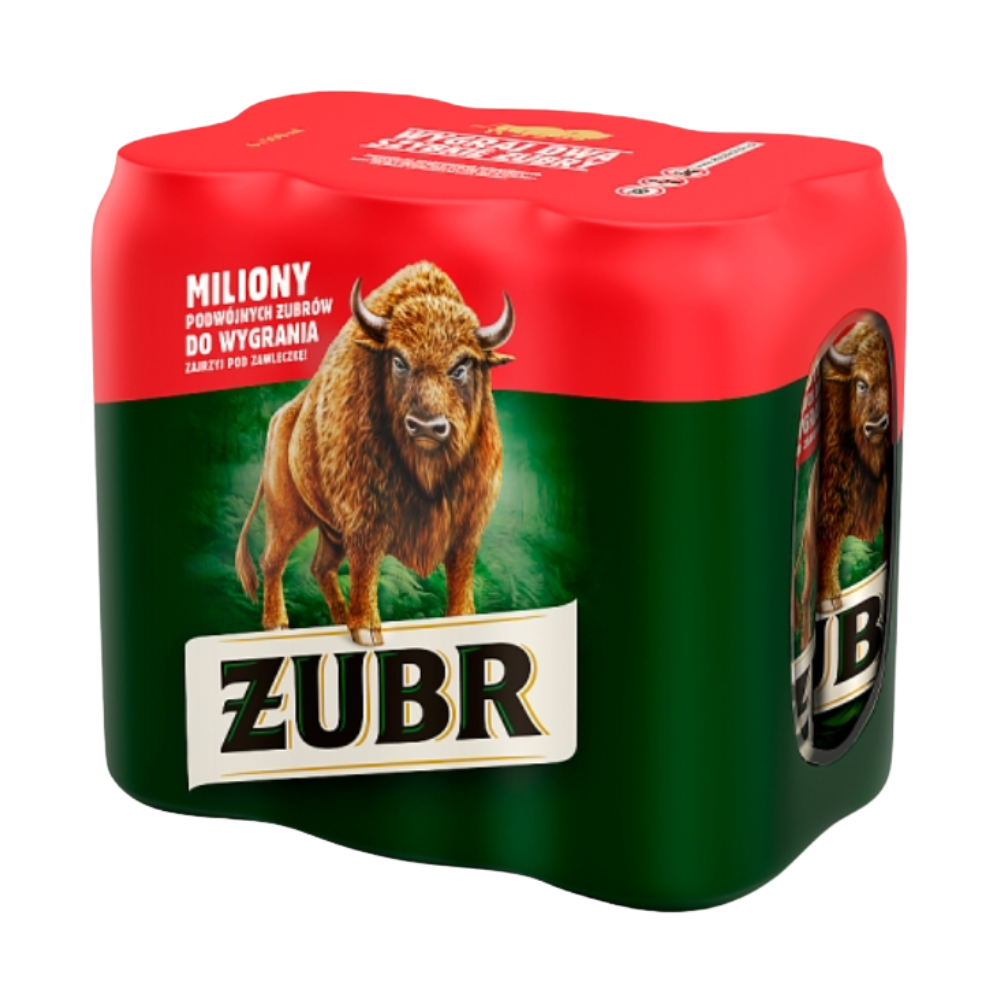 Piwo Żubr 6% 6x500 ml