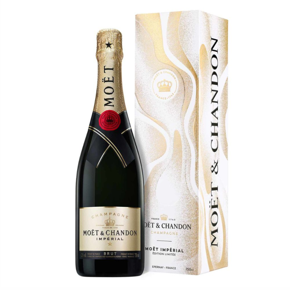 Szampan Moet & Chandon Imperial EOY 2023 12% białe wytrawne 750 ml kartonik