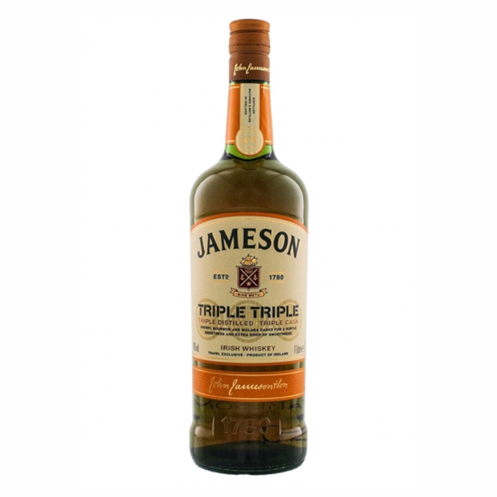 Whisky Jameson Triple Triple 40% 1000 ml