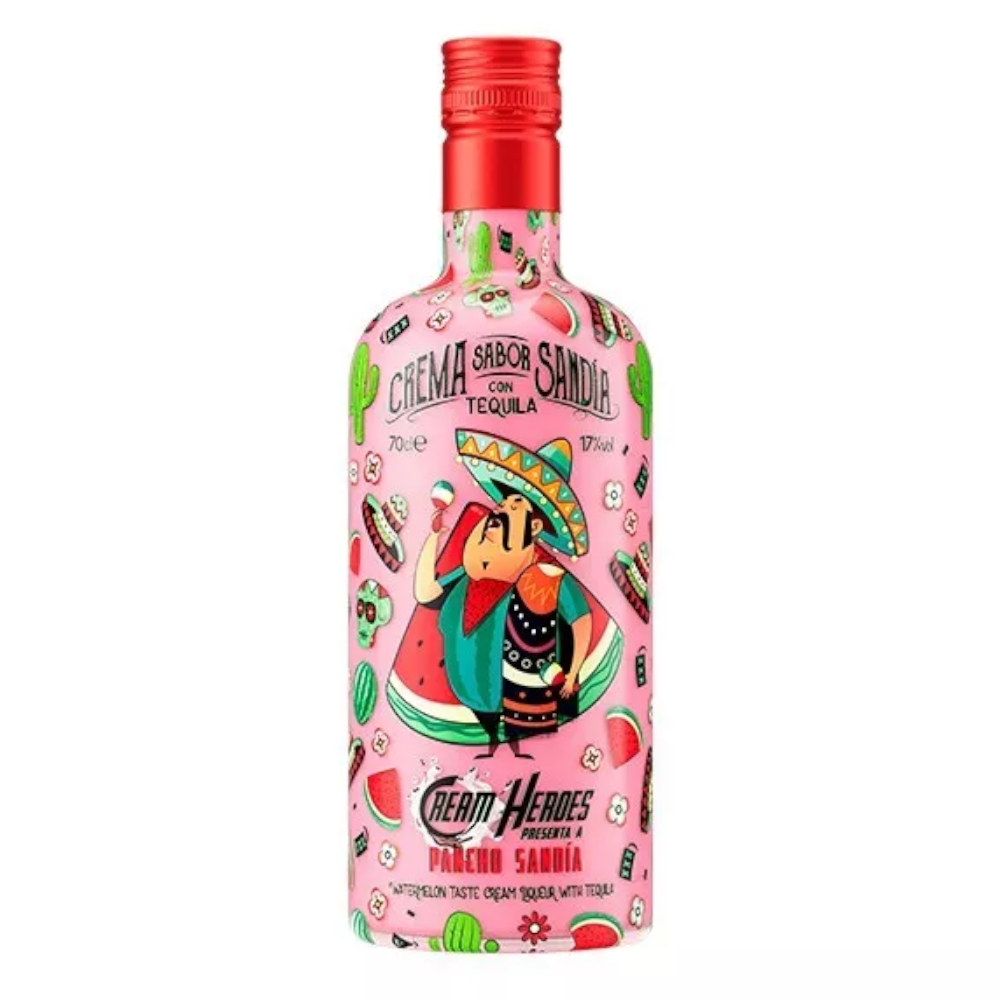 Likier Cream Heroes Watermelon 17% 700 ml