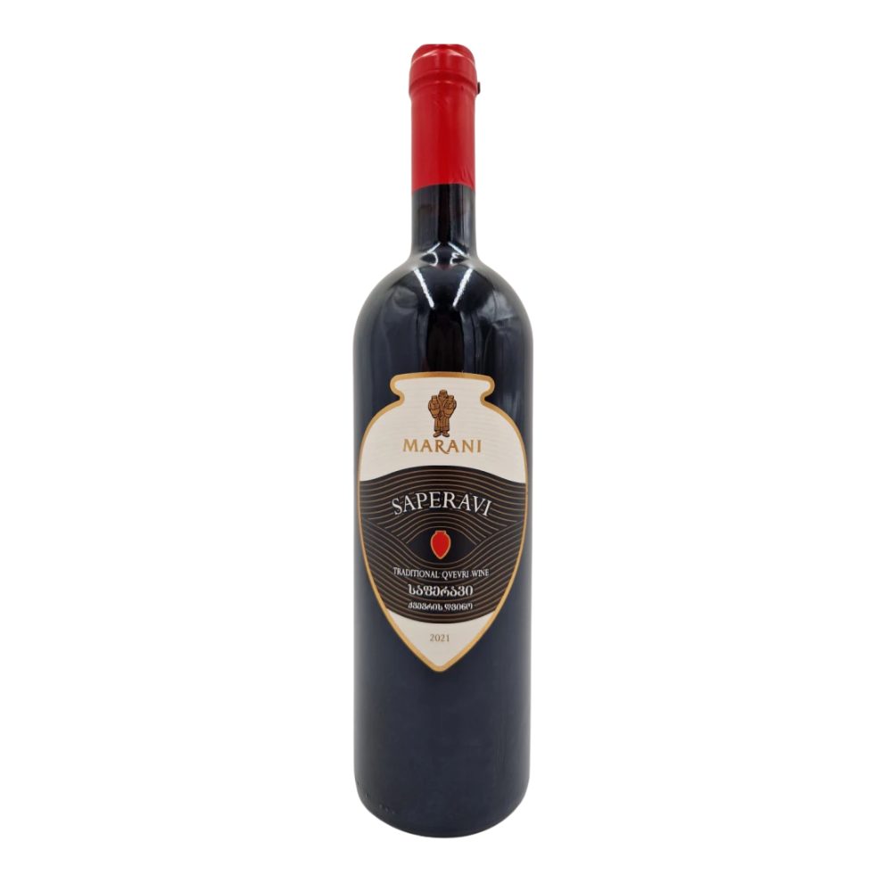 Wino Marani Qveri Saperavi 2021 14% czerwone wytrawne 700 ml