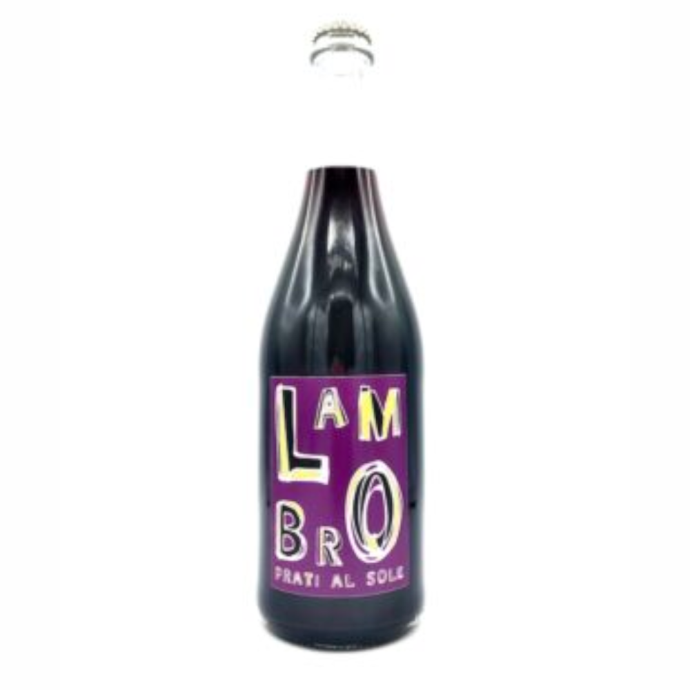 Wino Naturalne Prati Al Sole Lambro czerwone wytrawne 750 ml