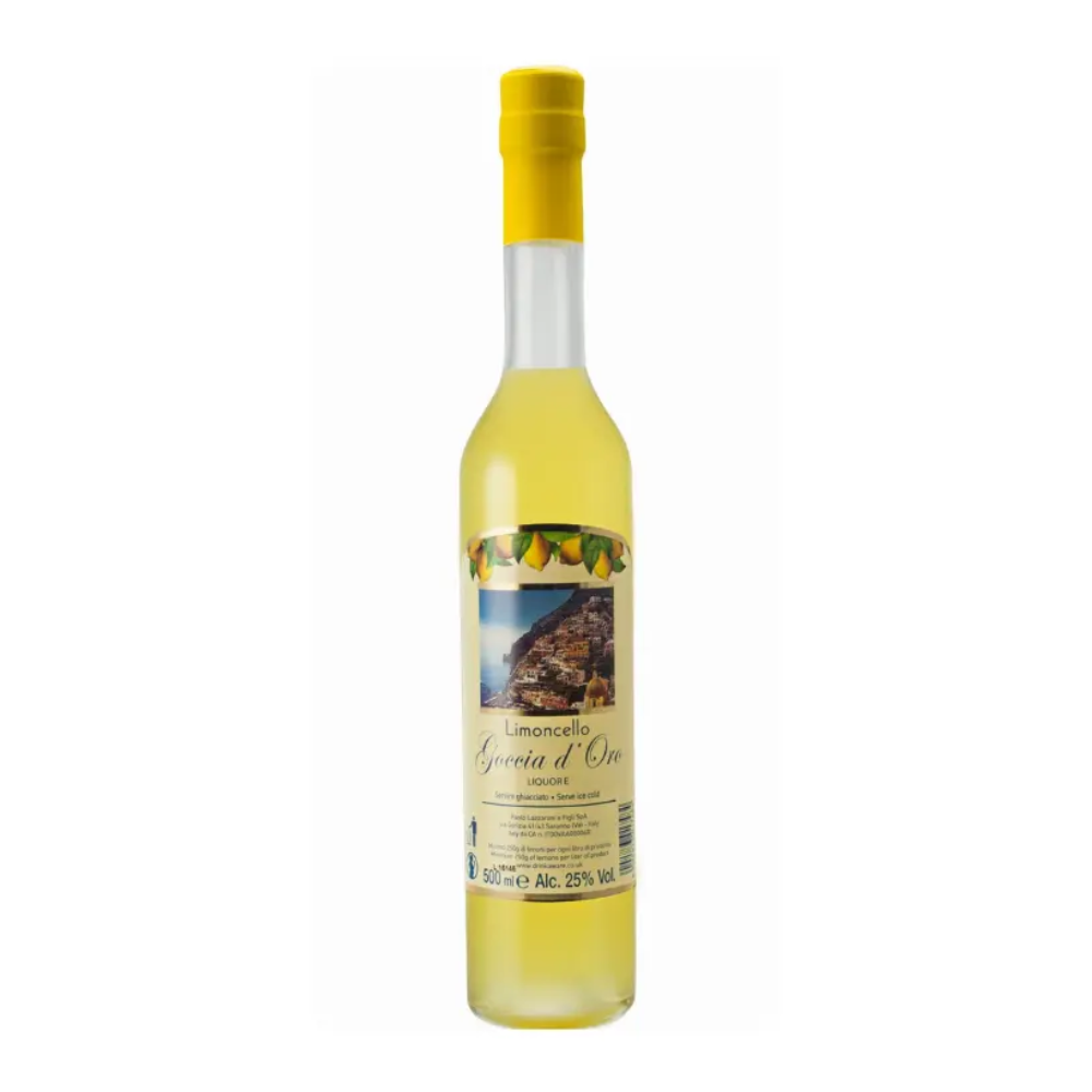 Likier Lazzaroni Limoncello Goccia Oro 25% 500 ml