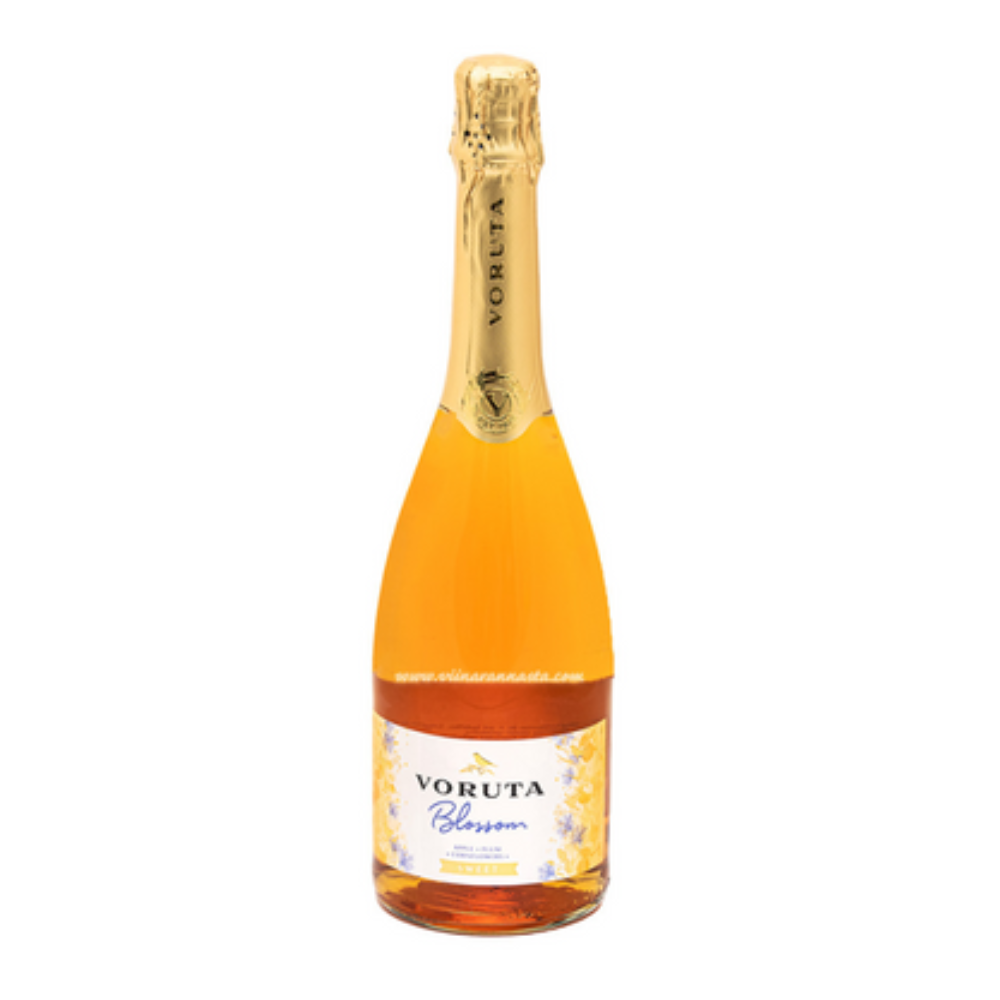 Wino musujące Voruta Blossom 6% białe słodkie 750 ml