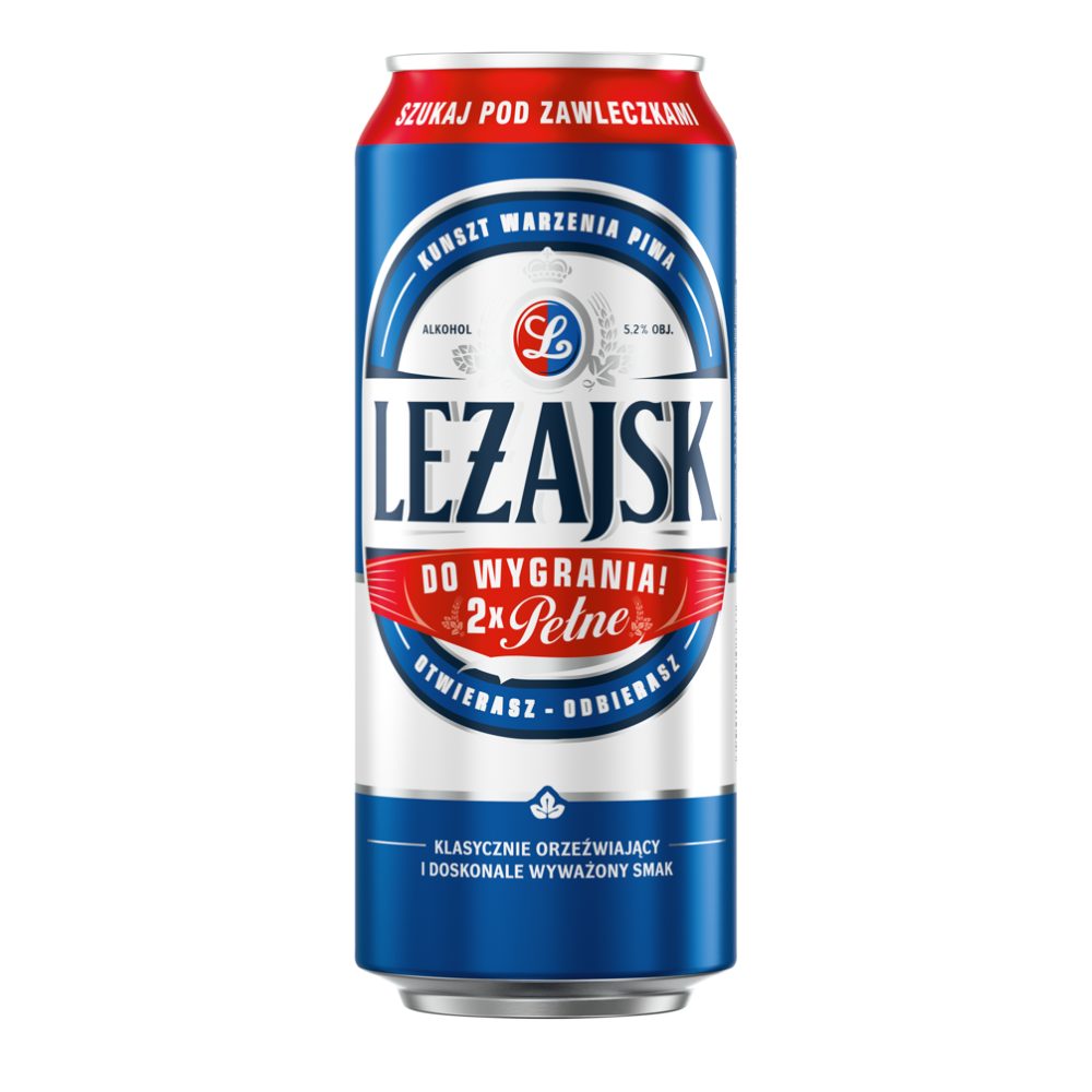 Piwo Leżajsk Pełne 5,2% 500 ml puszka
