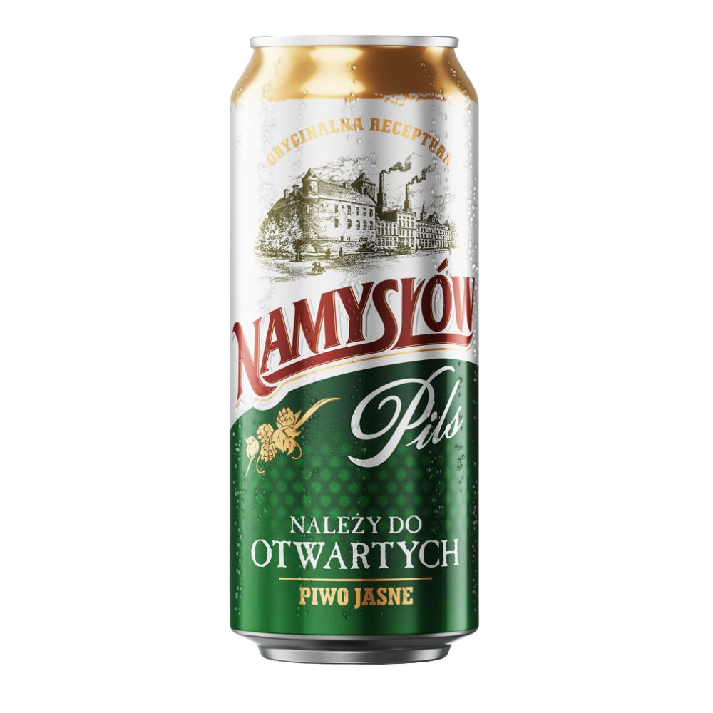 Piwo Namysłów Pils 5,8% 500 ml puszka