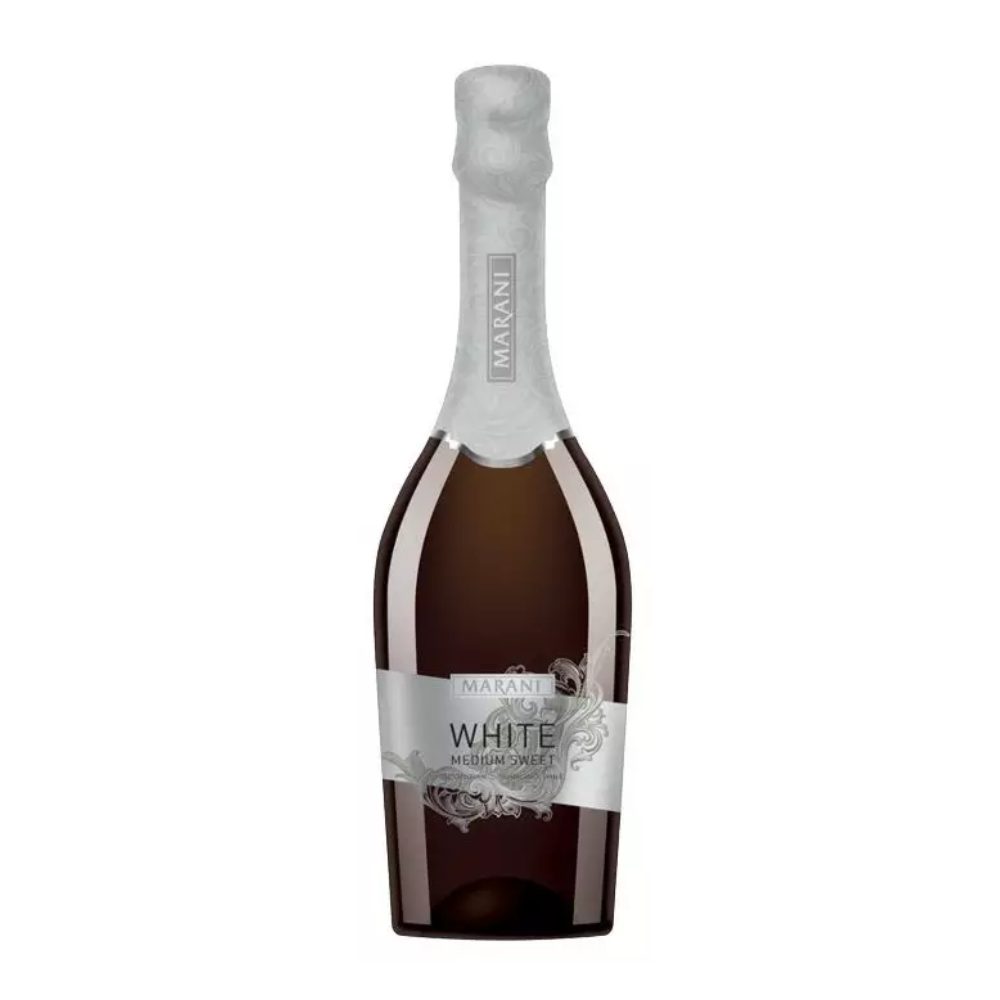 Wino musujące Marani 11,5% białe półwytrawne 750 ml