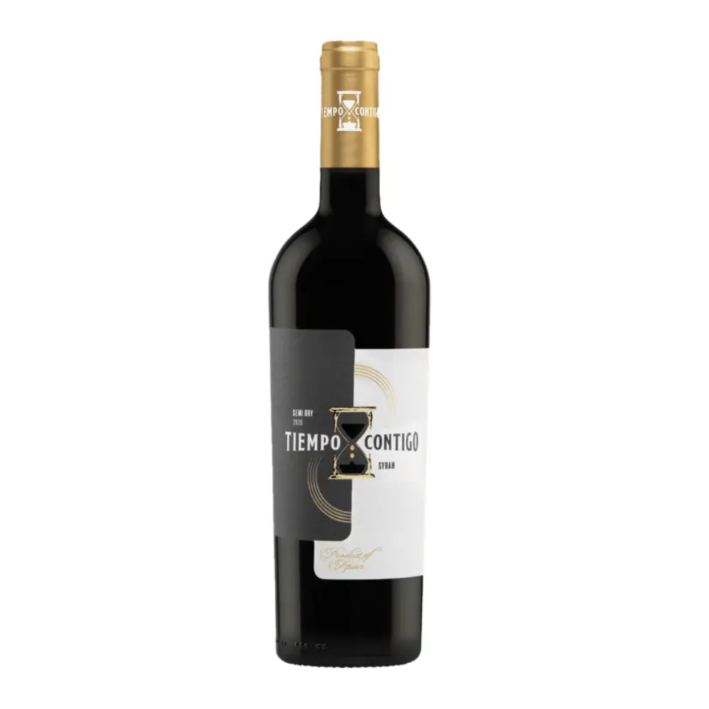 Wino Tiempo Contigo Syrah 13% czerwone półwytrawne 750 ml