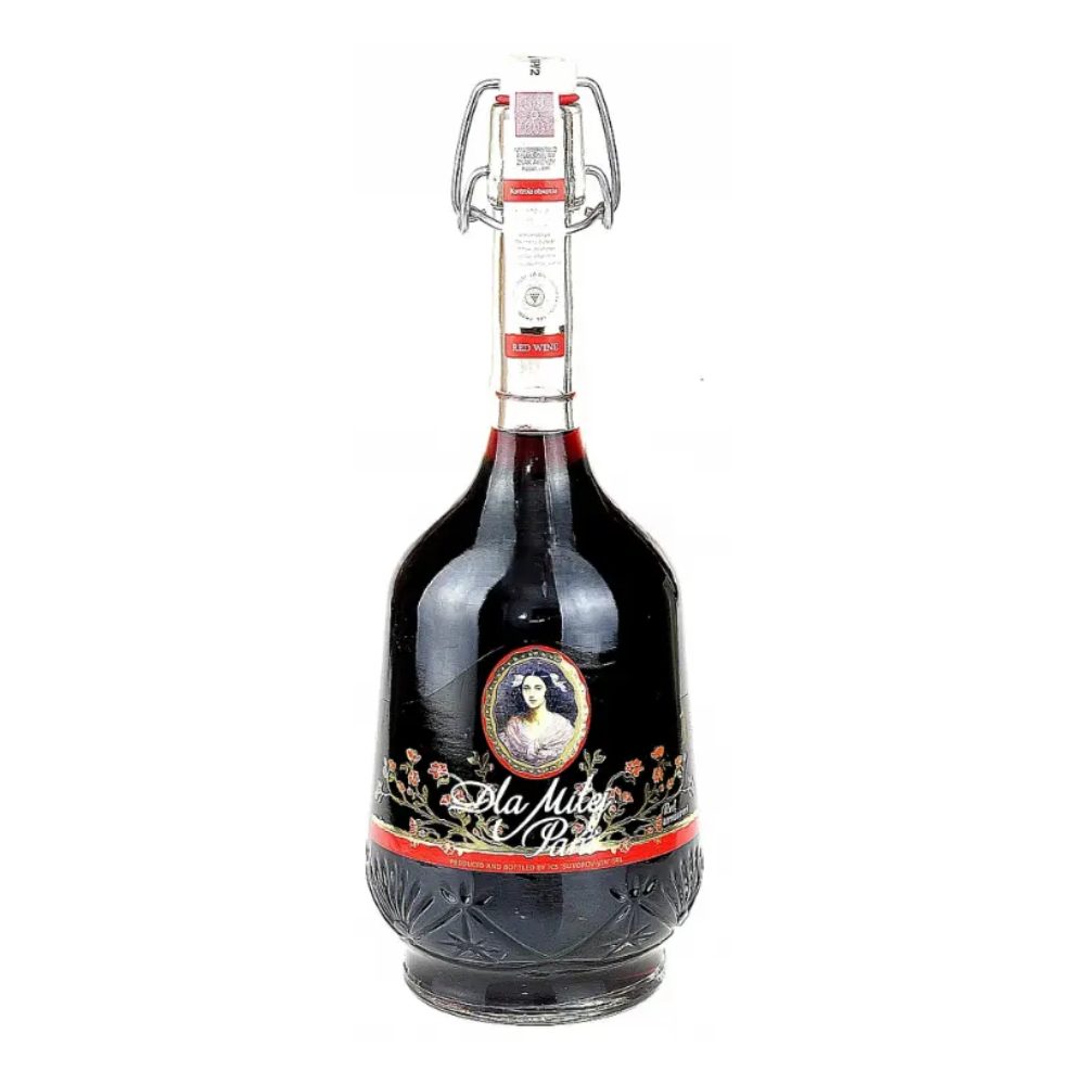 Wino Dla Miłej Pani 11,5% czerwone półsłodkie 1000 ml