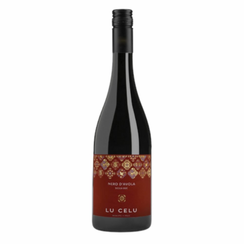 Wino Lu Celu Nero d'Avola DOC 13% czerwone wytrawne 750 ml