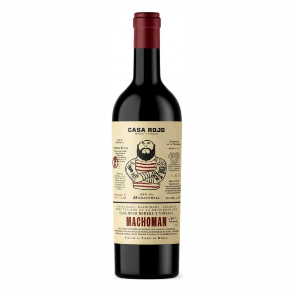 Wino Casa Rojo Machoman Monastrell 14,5%	czerwone wytrawne 750 ml