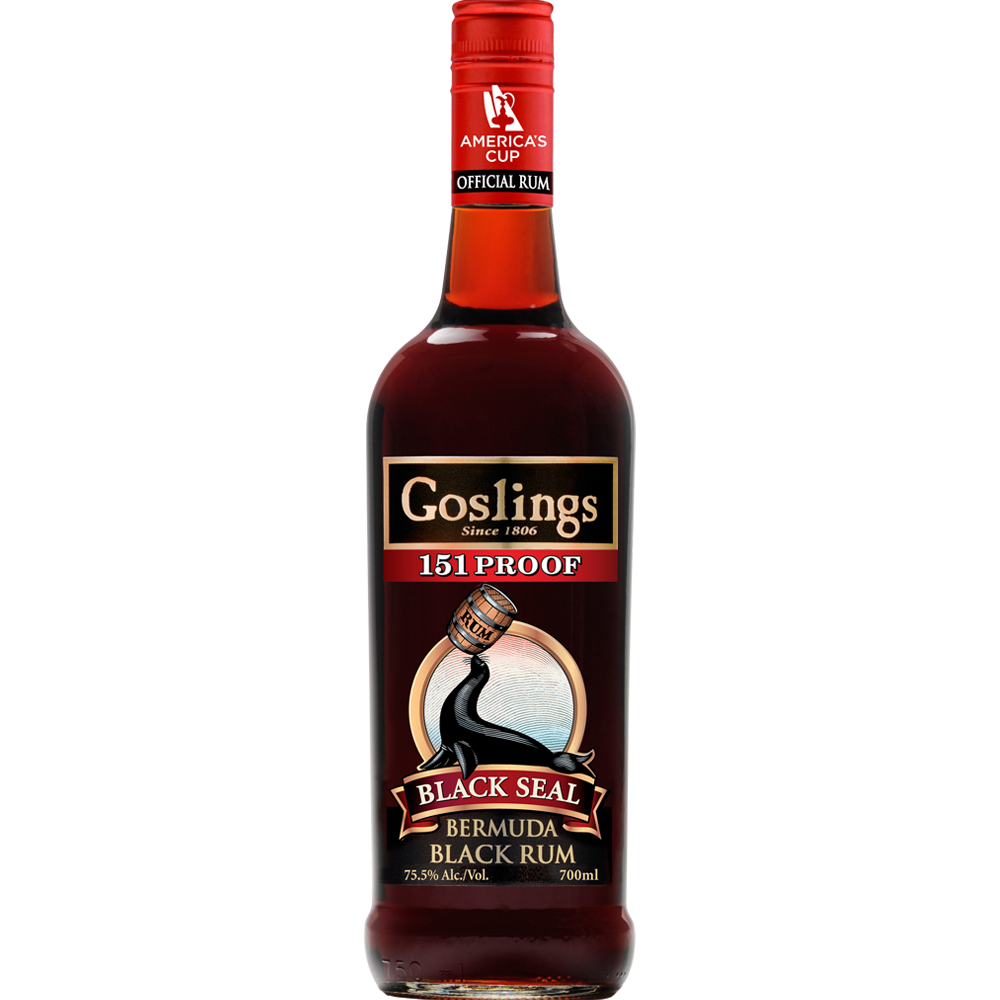 Rum Goslings Black Seal Bermuda 151 Proof 75,5% 700 ml