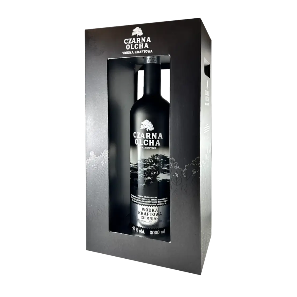 Wódka Czarna Olcha Wódka Kraft Ziemniak 40% 3000 ml kartonik