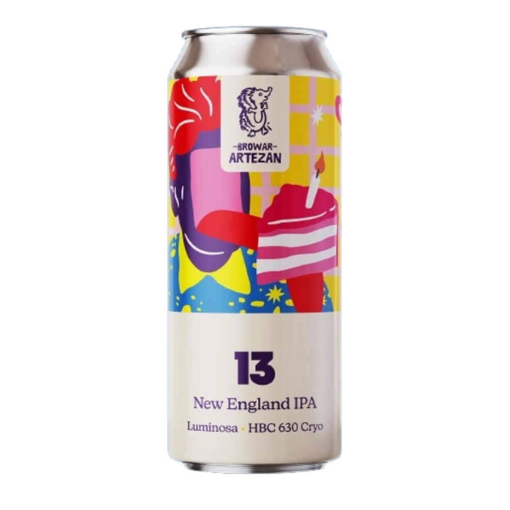 Piwo Artezan 13 New England IPA 6% 500 ml puszka