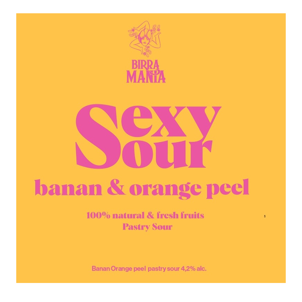Piwo Birra Mania Sexy Sour Banan & Orange Peel 4,2% 30 l keg