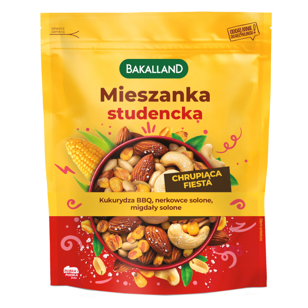 Przekąska Mieszanka Studencka Chrupiąca Fiesta 120 g