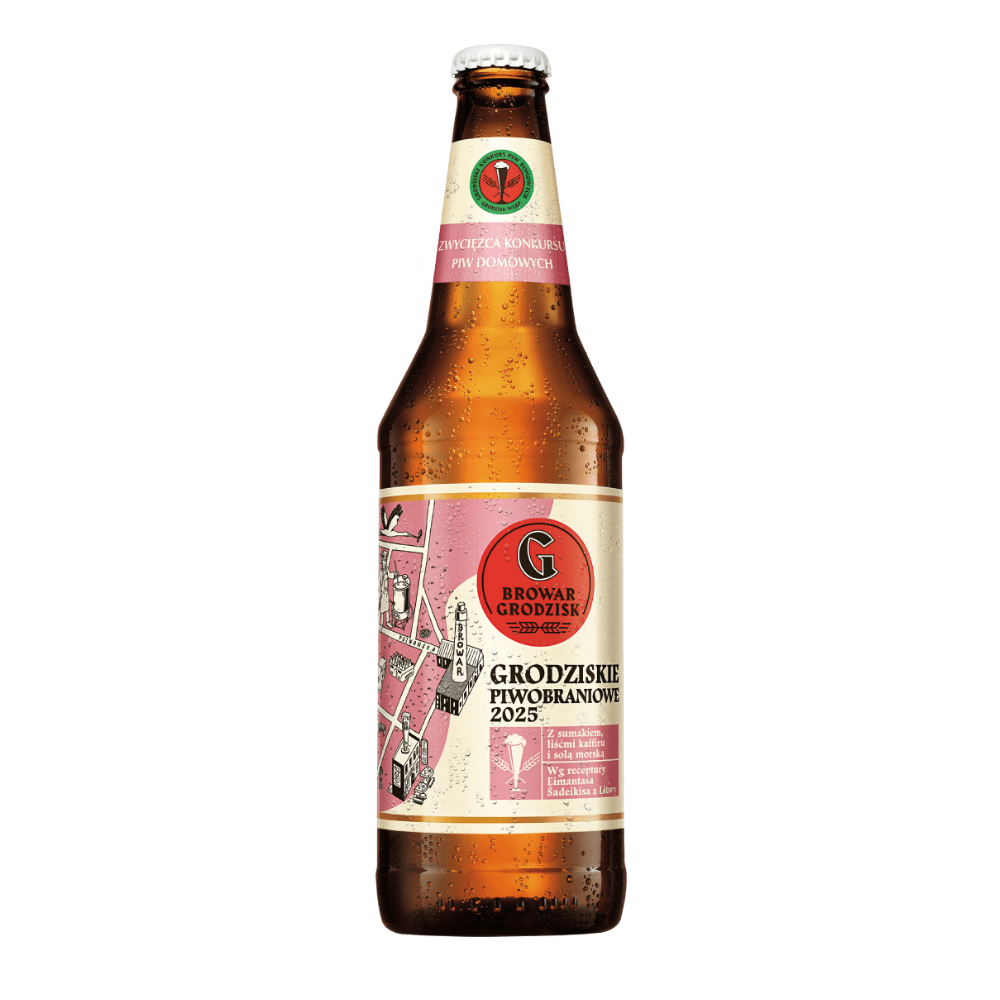 Piwo Grodziskie Piwobraniowe 2025 4,1% 500 ml