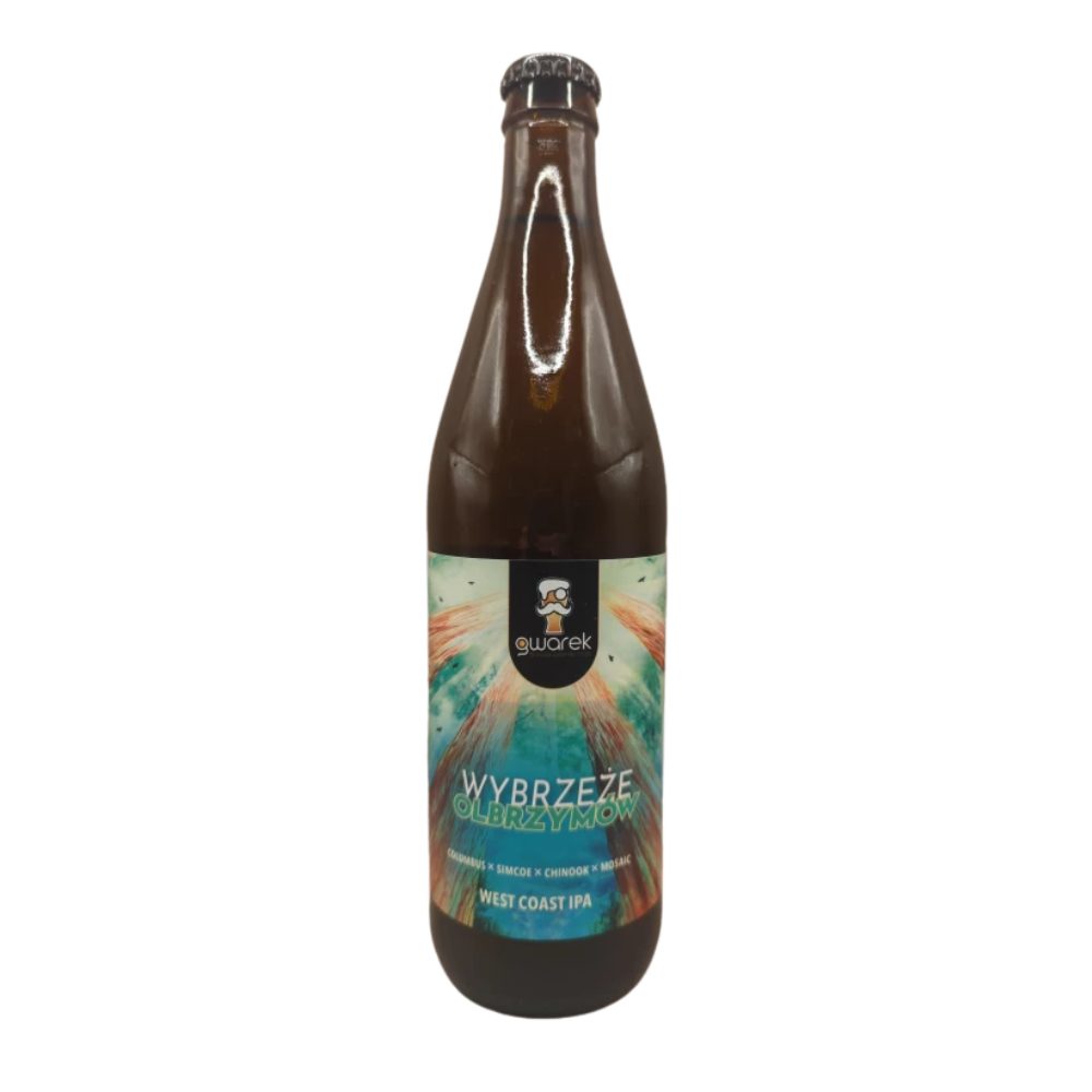 Piwo Gwarek Wybrzeże Olbrzymów West Coast IPA 6% 500 ml