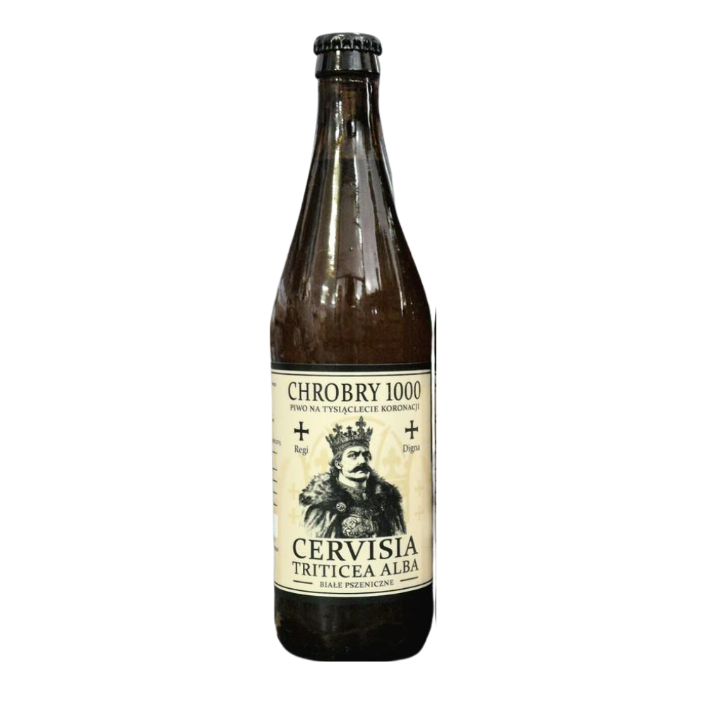 Piwo Gwarek Chrobry 1000 Witbier 4,8% 500 ml