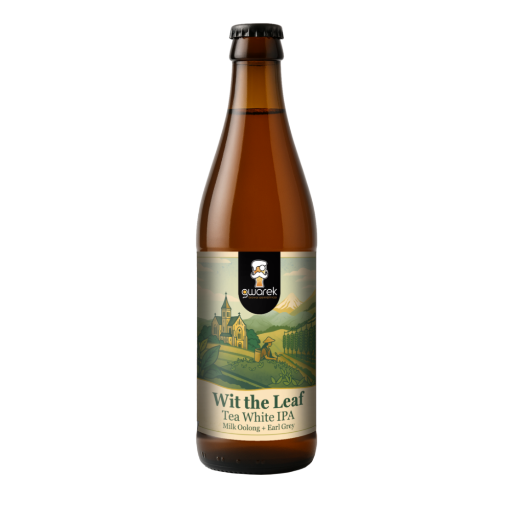 Piwo Gwarek Wit The Leaf Tea White IPA 4,8% 500 ml