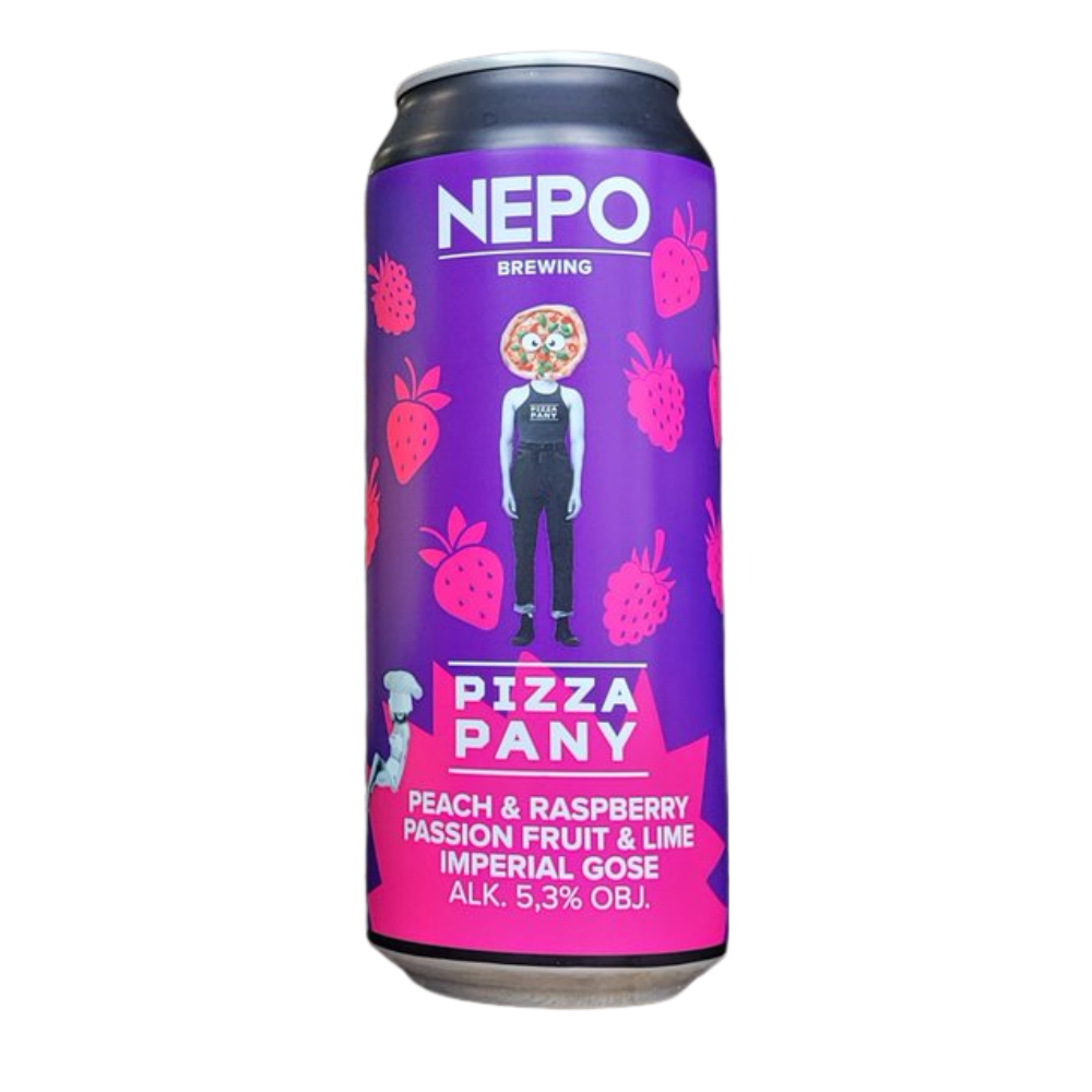 Piwo Nepomucen Pizza Pany 5,3% 500 ml puszka