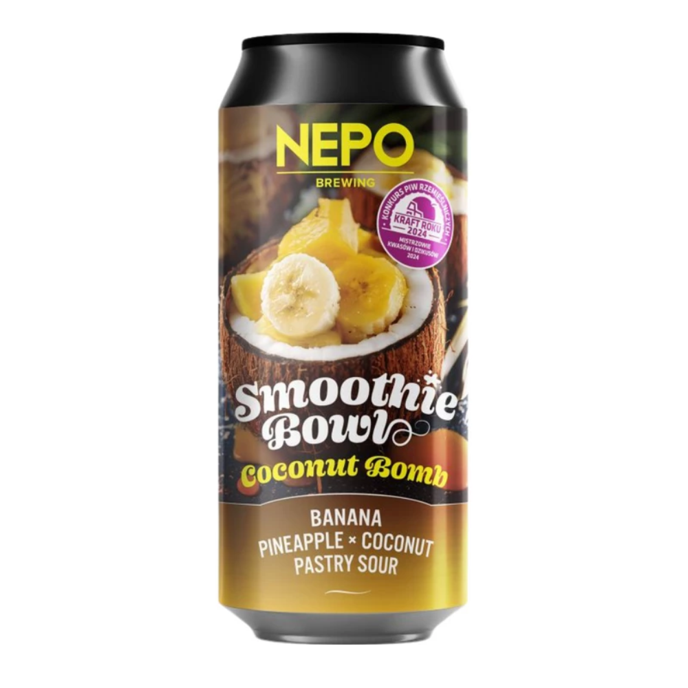 Piwo Nepomucen Smoothie Bowl Coconut Bomb 5,3% 500 ml puszka