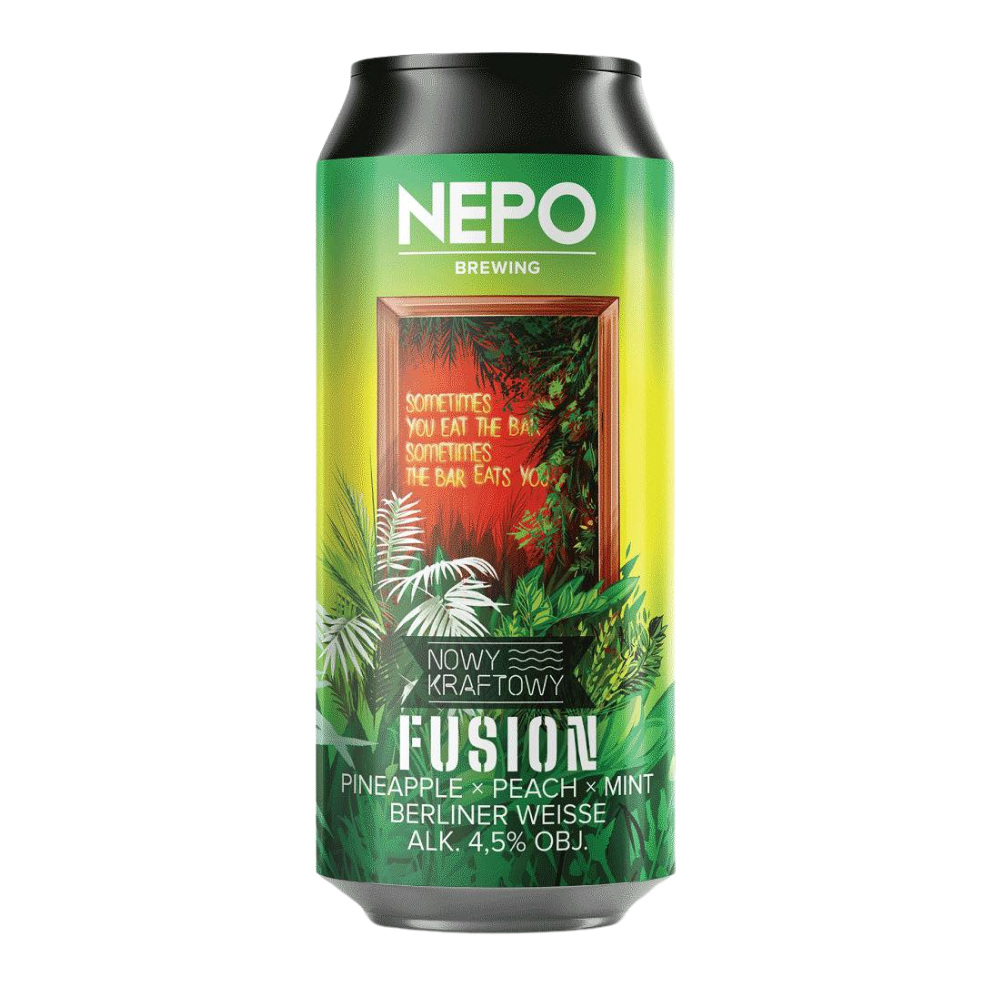 Piwo Nepomucen/Nowy Kraftowy Fusion 4,5% 500 ml puszka